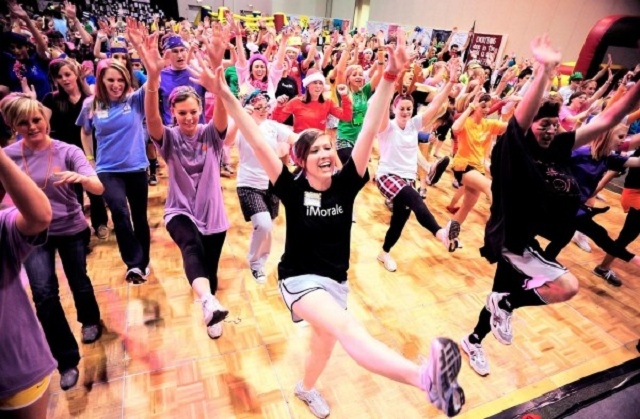 Dancing team