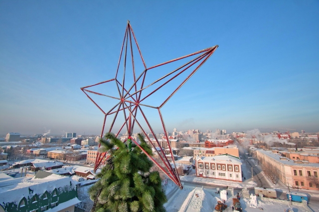 Новый год 2013 в Барнауле
